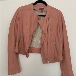 Chelsea 28 Blush leather jacket